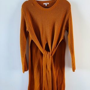 FASHION NOVA | Knit Long Sleeve High Low Crop Sweater